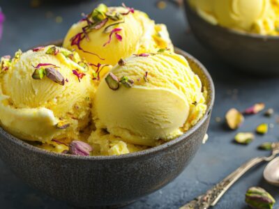 Saffron Ice Cream