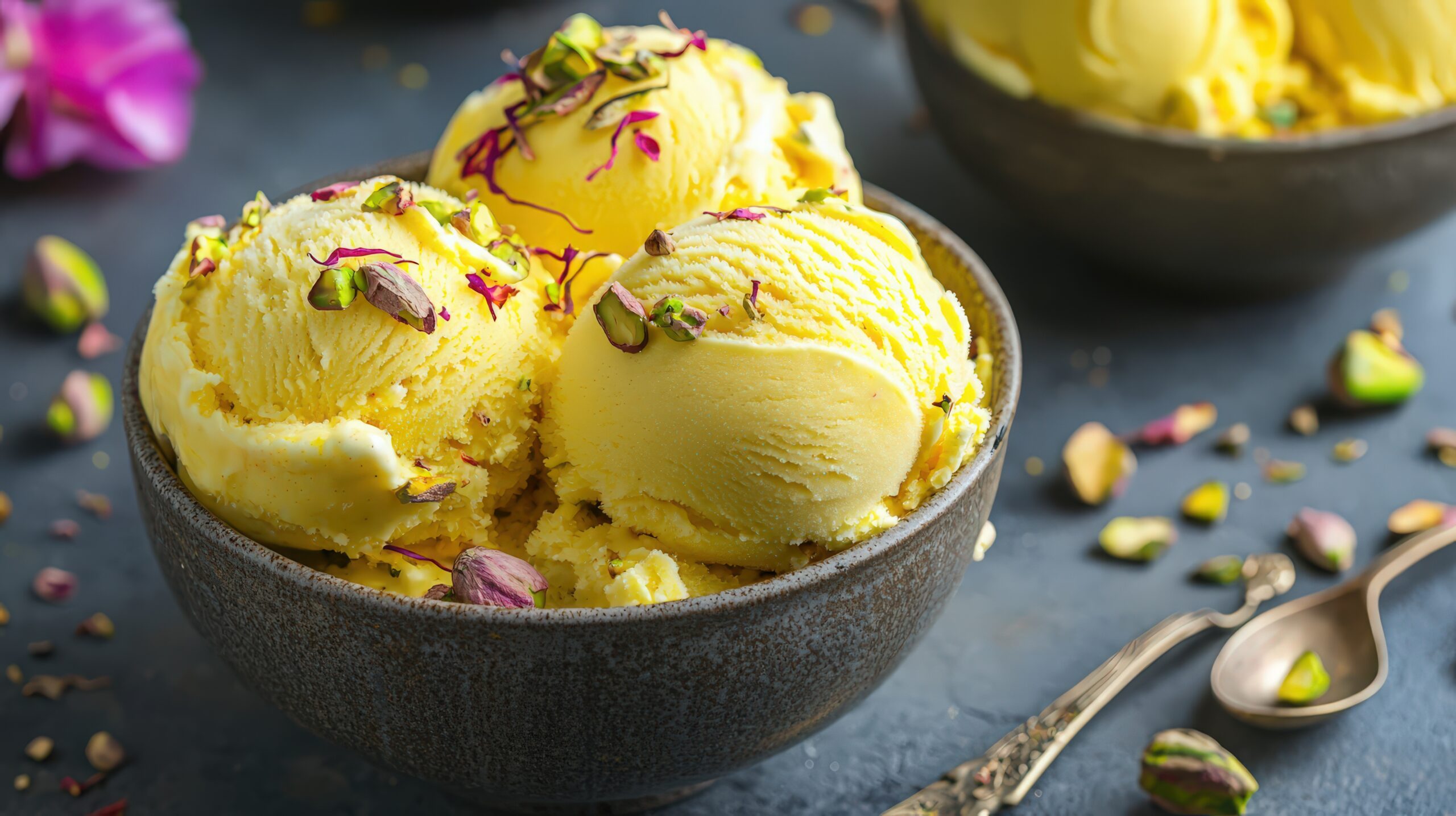 Saffron Ice Cream