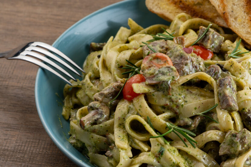 Bayshore Pesto Pasta Beef