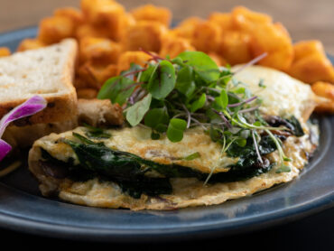 EGG-WHITE VEGGIE OMELET