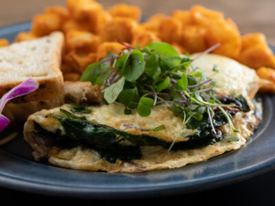 EGG WHITE Vegetable OMELET