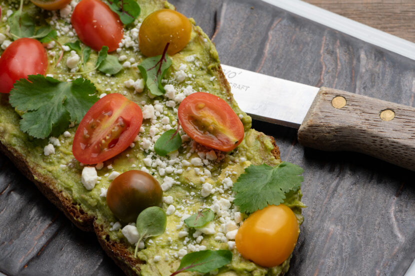 GOAT CHEESE AVOCADO TOAST